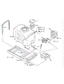 50 Gallon, Gasoline - Powered, Polyethylene Tank Sprayer parts for Mtd Pro Landscape Maintenance 56A-733E195 from AppliancePartsPros.com