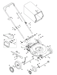General Assembly parts for Murray Push Walk-Behind Mower 11A-B23Z758 / 2015 from AppliancePartsPros.com