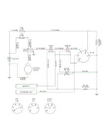 Wiring Schematic parts for Murray Lawn Tractor 13B326JC758 / 2014 from AppliancePartsPros.com