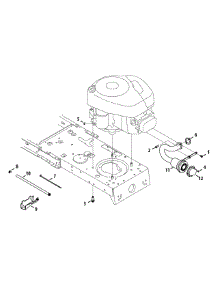 Engine Accessories parts for Murray Lawn Tractor 13AC76LF058 / 2012 from AppliancePartsPros.com