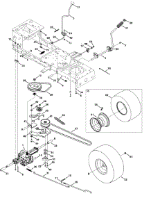 Transmission (Single Speed) parts for Murray Lawn Tractor 13BM772S058 / 2014 from AppliancePartsPros.com