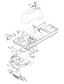 Frame & Electrical parts for Murray Z-Series 17ADCACT058 / 2015 from AppliancePartsPros.com