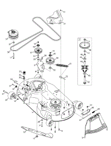 Mower Deck parts for Murray Z-Series M200-46 / 2014 from AppliancePartsPros.com