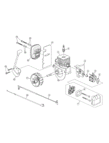 General Assembly parts for Murray Handheld Product 41AS79MY758 from AppliancePartsPros.com