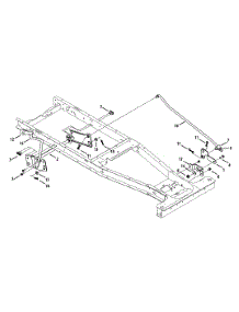 Deck Lift parts for Murray Lawn Tractor 13A326JC058 / 2013 from AppliancePartsPros.com