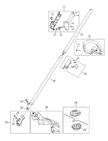 General Assembly parts for Murray Handheld Product 41CDZ22C768 from AppliancePartsPros.com
