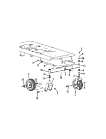 Front Axle parts for Murray Z-Series MZ210-42 / 2013 from AppliancePartsPros.com
