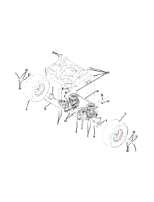 Rear Drive & Wheels parts for Murray Z-Series MZ210-42 / 2013 from AppliancePartsPros.com