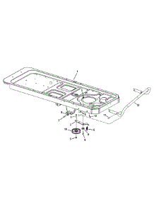 Frame & Drive Idler Assembly parts for Murray Z-Series 17AC2ACS058 / 2012 from AppliancePartsPros.com