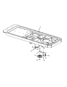 Frame & Drive Idler Assembly parts for Murray Z-Series 17AC2ACS058 / 2013 from AppliancePartsPros.com
