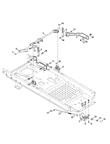 Deck Lift parts for Murray Z-Series 17ADCACT058 / 2014 from AppliancePartsPros.com