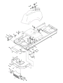 Frame & Electrical parts for Murray Z-Series 17ADCACT058 / 2014 from AppliancePartsPros.com