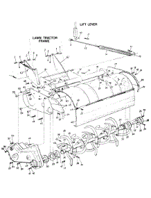 28" Tiller Attachment parts for Oem-Attachments Ope 190-746-000 / 1989 from AppliancePartsPros.com