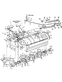 28" Tiller Attachment Part 2 parts for Oem-Attachments Ope 190-756-000 / 1998 from AppliancePartsPros.com