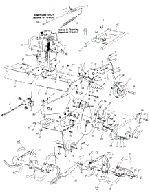 Tiller Attachment parts for Oem-Attachments Ope 190-766-000 / 1988 from AppliancePartsPros.com