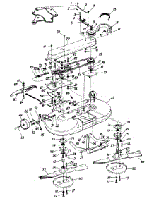 44" Rear Discharge Deck parts for Oem-Attachments Ope 190-832-000 / 1990 from AppliancePartsPros.com