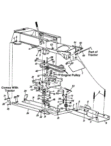 Lower Drive Pulley Assembly parts for Oem-Attachments Ope 190-832-000 / 1996 from AppliancePartsPros.com