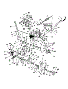 Snow Thrower Housing & Spiral Assembly parts for Oem-Attachments Ope 190-832-000 / 1996 from AppliancePartsPros.com