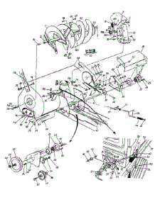 Sprocket, Spiral & Rotor Paddle Assemblies parts for Oem-Attachments Ope 190-832-000 / 1996 from AppliancePartsPros.com