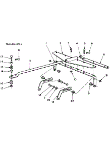 Trailer Hitch parts for Oem-Attachments Ope 195-467-000 / 1985 from AppliancePartsPros.com