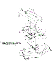 50" Mowing Deck parts for Oem-Attachments Ope 195-957-000 / 1985 from AppliancePartsPros.com