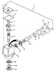 Right Angle Drive Head parts for Oem-Attachments Ope 195-957-000 / 1985 from AppliancePartsPros.com