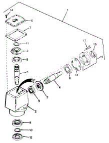 Right Angle Drive Box parts for Oem-Attachments Ope 195-958-000 / 1985 from AppliancePartsPros.com