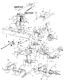 Tiller parts for Oem-Attachments Ope 19766-8 / 1988 from AppliancePartsPros.com