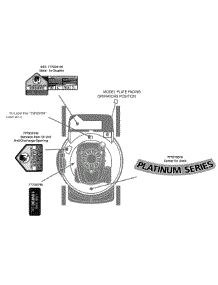 Label Map 11A-542Q parts for Platinum Push Walk-Behind Mower 11A-542Q724 / 2010 from AppliancePartsPros.com