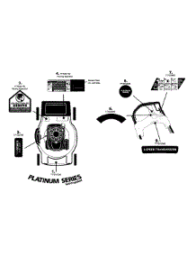 Label Map parts for Platinum Self-Propelled Walk-Behind Mower 12AI832Q724 / 2008 from AppliancePartsPros.com