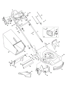 General Assembly parts for Platinum Self-Propelled Walk-Behind Mower 12AI832Q724 / 2009 from AppliancePartsPros.com