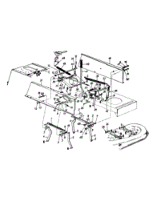 Deck Lift & Hanger Assembly parts for Power Kraft Lawn Tractor 134M670G088 / 1994 from AppliancePartsPros.com