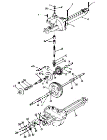 Transaxle parts for Power Pro Lawn Tractor 13AL452F120 / 1997 from AppliancePartsPros.com