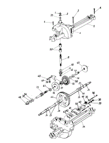 Transmission parts for Power Pro Lawn Tractor 13AQ673G730 / 1997 from AppliancePartsPros.com