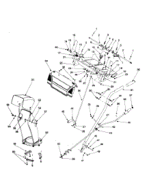 Handle Assembly parts for Power Pro Snow Thrower 31AE640E120 / 1999 from AppliancePartsPros.com