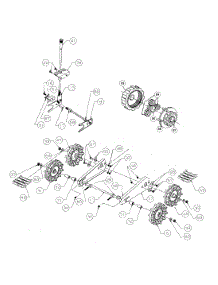 Drive Ii parts for Power Pro Snow Thrower 31AE740F120 / 1998 from AppliancePartsPros.com