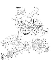 Parts parts for Power Streak Self-Propelled Walk-Behind Mower 223-8510-00 / 1985 from AppliancePartsPros.com