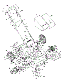 General Assembly (Steel Rear Door) parts for Ranch King Self-Propelled Walk-Behind Mower 12A-569B205 / 2003 from AppliancePartsPros.com