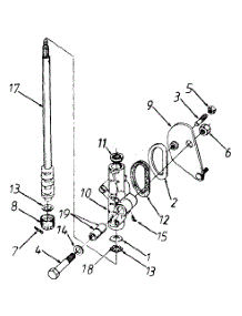 Steering Assembly Complete parts for Ranch King Lawn Tractor 132-790G205 / 1992 from AppliancePartsPros.com