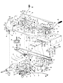 Lower Frame, Drive & Transaxle parts for Ranch King Lawn Tractor 132-820H205 / 1992 from AppliancePartsPros.com