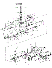 Transaxle parts for Ranch King Lawn Tractor 132-820H205 / 1992 from AppliancePartsPros.com