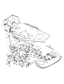 Deck Assembly parts for Ranch King Lawn Tractor 133H470F205 / 1993 from AppliancePartsPros.com