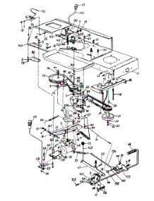 Drive / Frame, Lower / Pedal Assembly parts for Ranch King Lawn Tractor 134R619G205 / 1994 from AppliancePartsPros.com