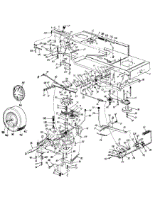 Drive / Wheels, Rear / Pedal Assembly parts for Ranch King Lawn Tractor 135R699G205 / 1995 from AppliancePartsPros.com