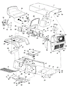 Parts05 parts for Ranch King Lawn Tractor 136-688-205 from AppliancePartsPros.com