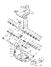 Peerless Transaxle parts for Ranch King Lawn Tractor 136-734-205 from AppliancePartsPros.com