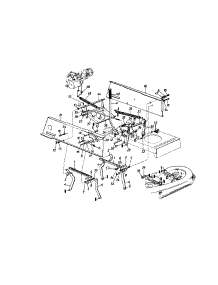 Deck Lift & Hanger parts for Ranch King Lawn Tractor 13A0619G205 / 1997 from AppliancePartsPros.com