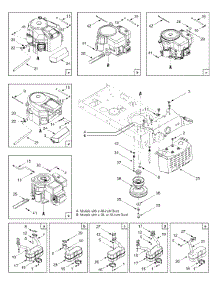 Engine Accessories parts for Ranch King Lawn Tractor 13AD698G205 / 2003 from AppliancePartsPros.com