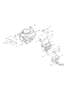 Engine Accessories-B&S Opposed Twin parts for Ranch King Lawn Tractor 13AI618H205 / 2000 from AppliancePartsPros.com