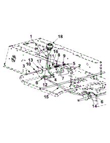 Gear Selector Assembly (6 Speed) parts for Ranch King Lawn Tractor 13AM660F205 / 2002 from AppliancePartsPros.com
